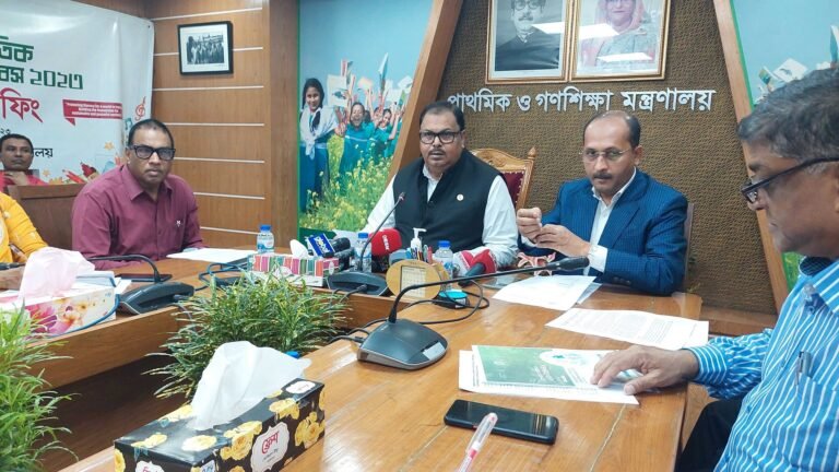দেশে সাক্ষরতার হার ৭৬ দশমিক আট শতাংশ: প্রতিমন্ত্রী দেশে সাক্ষরতার হার ৭৬ দশমিক আট শতাংশ: প্রতিমন্ত্রী