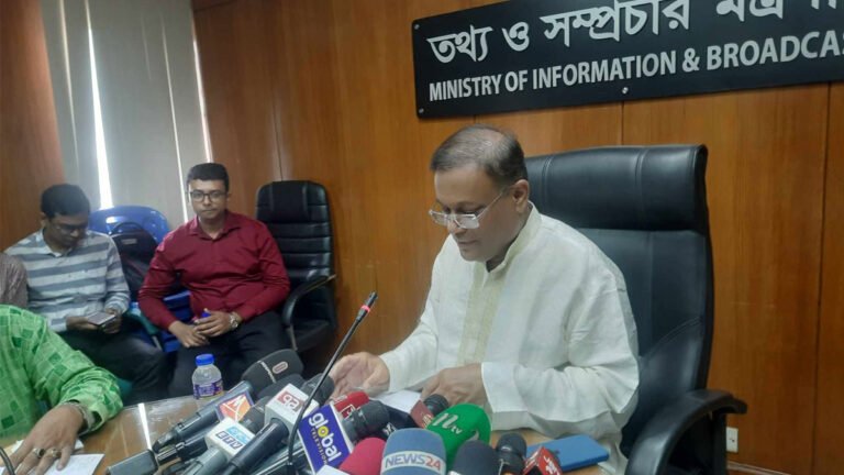 ওয়ান ইলেভেনের কুশীলবরা আবার সক্রিয় হয়েছে : তথ্যমন্ত্রী ওয়ান ইলেভেনের কুশীলবরা আবার সক্রিয় হয়েছে : তথ্যমন্ত্রী