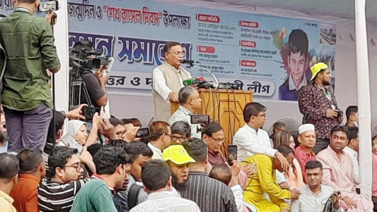 বিদেশি শকুন দেশে আনতে চায় বিএনপি : হাছান মাহমুদ