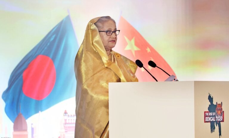 চীনা ব্যবসায়ীদের বাংলাদেশে বিনিয়োগের আহবান প্রধানমন্ত্রীর