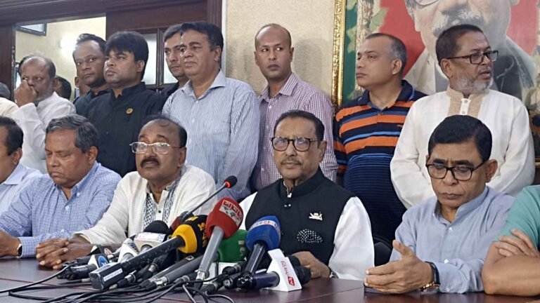 ড. ইউনূসের কর্মকাণ্ড রাষ্ট্রদ্রোহিতার পর্যায়ে পরে: ওবায়দুল কাদের